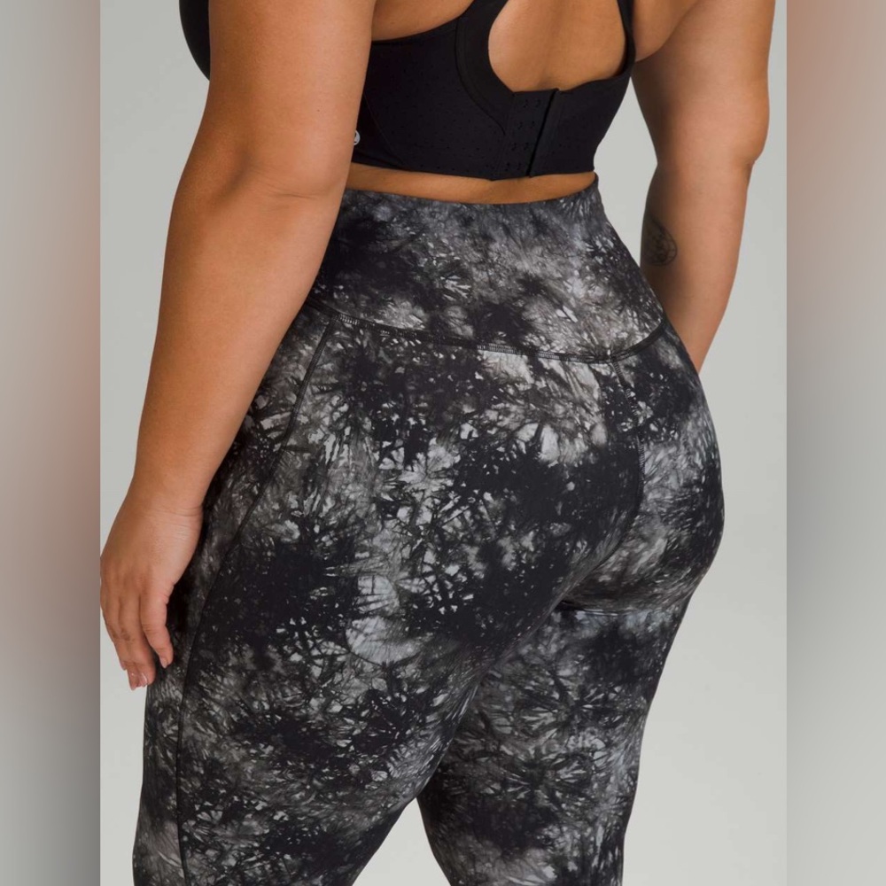 Base Pace High Rise 25” Ink vapor ice grey